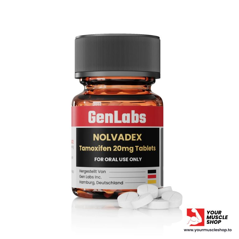 NOLVADEX (TAMOXIFEN) 20MG / PER TAB – 100 TABLETS – GENLABS