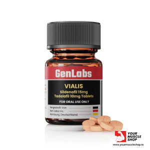 VIALIS – SILDENAFIL 15MG / TADALAFIL 10MG – PER TAB – 60 TABLETS – GENLABS